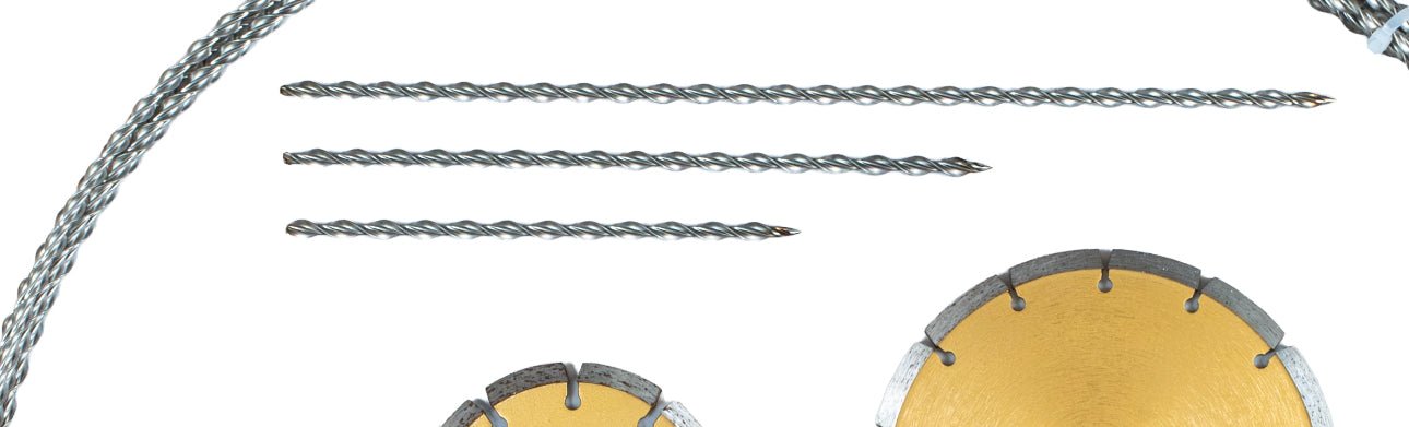 HeliMate’s Remedial Wall Tie 8mm x 325mm, CD Ties, Brick Ties, Cavity Ties, Reinforcement Ties, 316 Wall connectors - HeliMate AUS/NZ