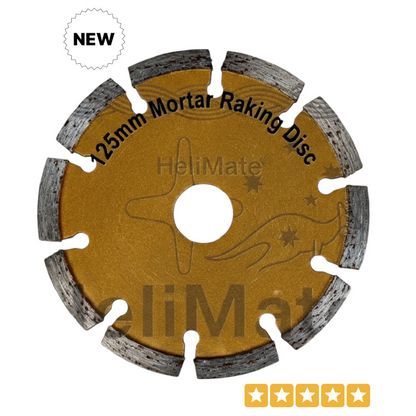 Thick Mortar Raking Disc 7mm Thick – Masonry Mortar Removal Wheel for Brick, Block & Concrete | Crack Stitching & Repointing Tool