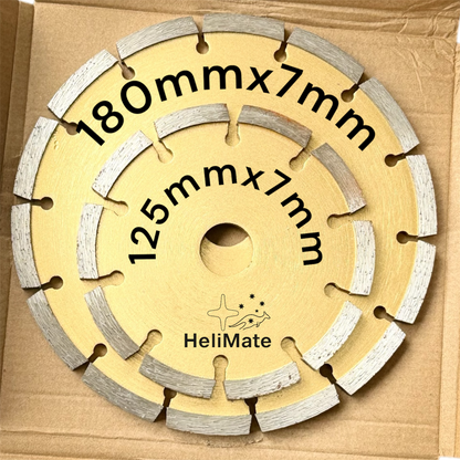 Thick Mortar Raking Disc 7mm Thick – Masonry Mortar Removal Wheel for Brick, Block & Concrete | Crack Stitching & Repointing Tool
