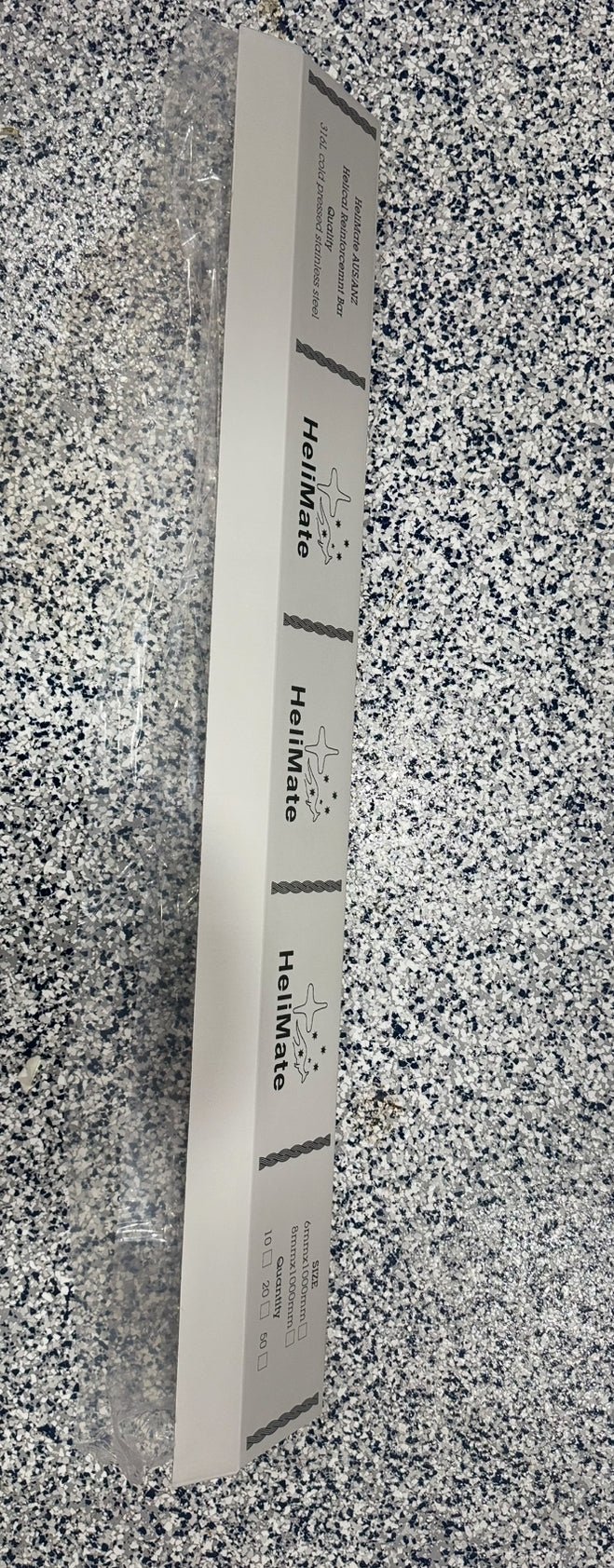 6mm x 1000mm HeliMate Helical Bars - HeliMate AUS/NZ