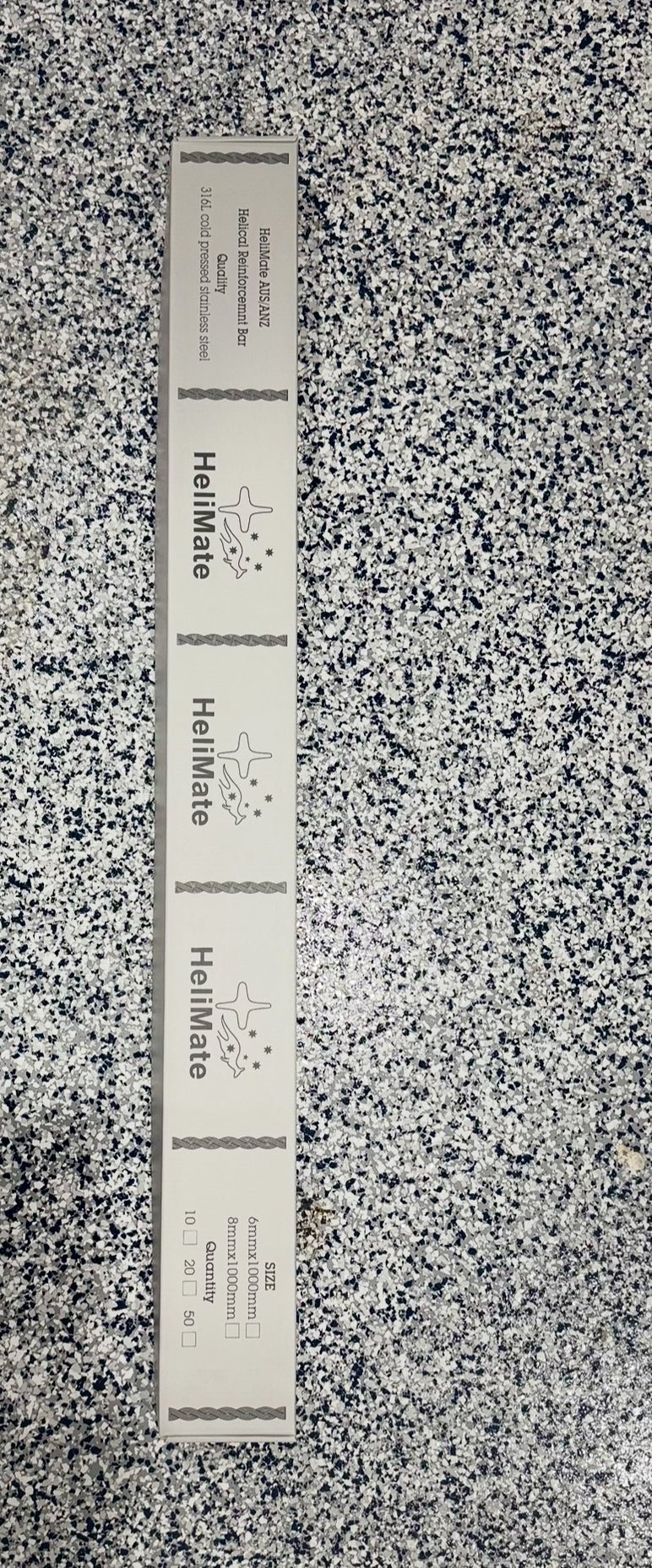 6mm x 1000mm HeliMate Helical Bars - HeliMate AUS/NZ