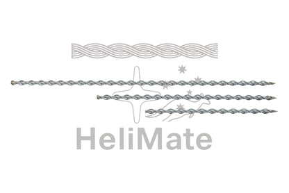 HeliMate’s Remedial Wall Tie 8mm x 295mm, CD Ties, Brick Ties, Cavity Ties, Reinforcement Ties, 316 Wall connectors
