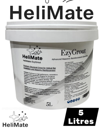 EzyGrout – 5 Litre Bucket of Premium Cementitious Grout