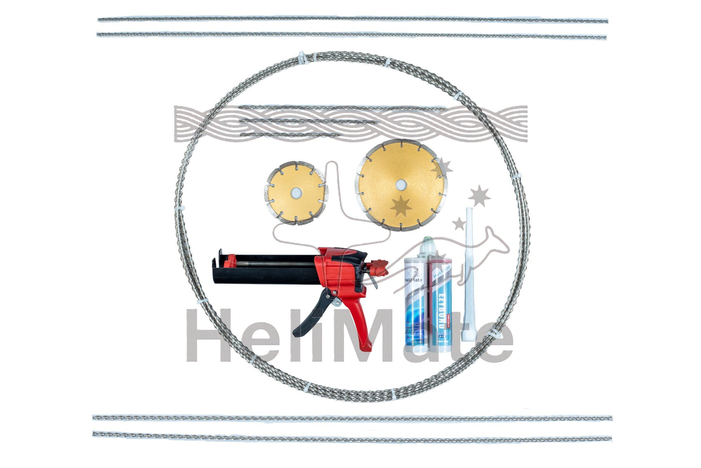 EzyBond High Strength Anchoring Epoxy 10PK - HeliMate AUS/NZ