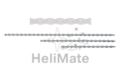 HeliMate’s Remedial Wall Tie 8mm x 325mm, CD Ties, Brick Ties, Cavity Ties, Reinforcement Ties, 316 Wall connectors - HeliMate AUS/NZ