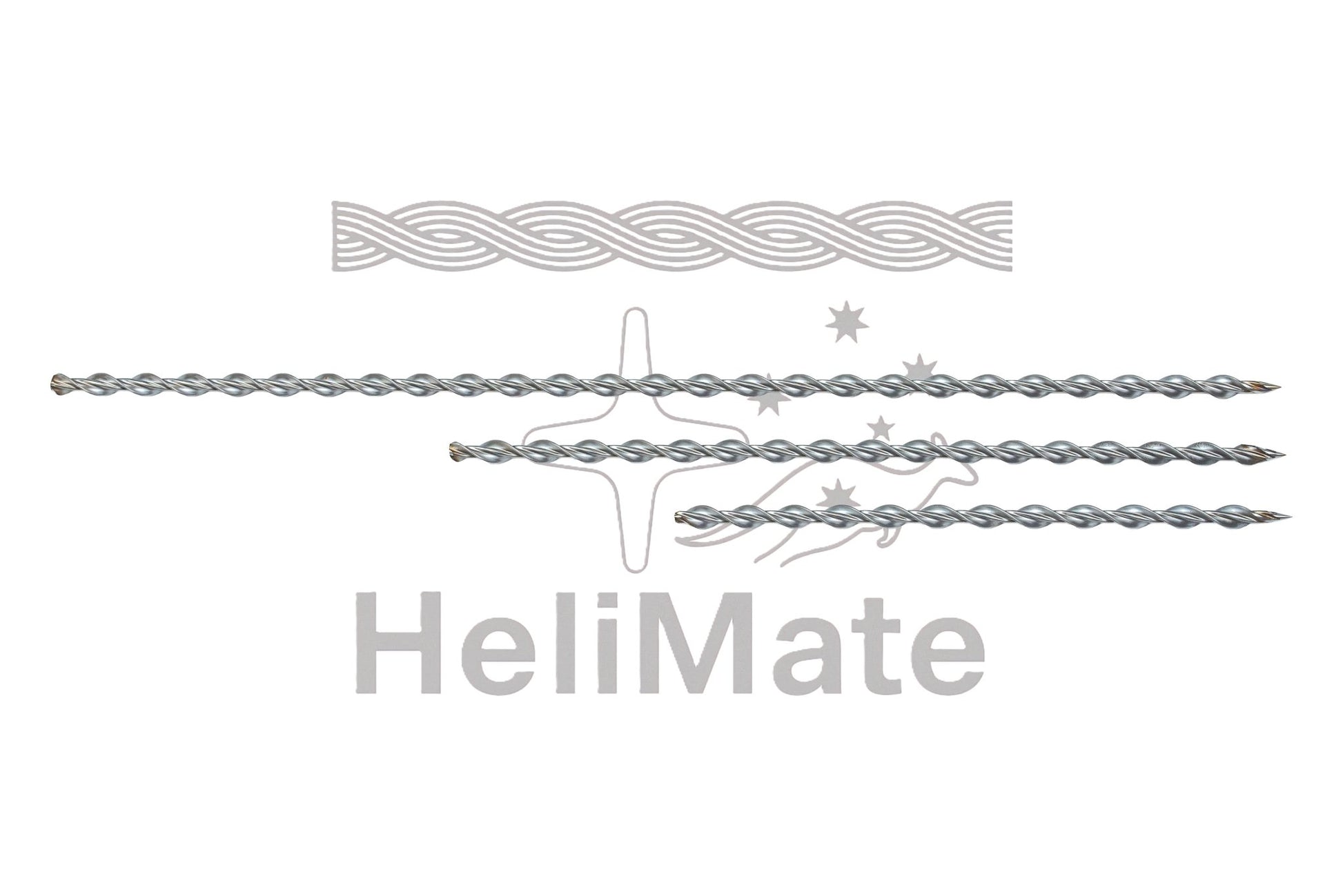 HeliMate’s Remedial Wall Tie 8mm x 325mm, CD Ties, Brick Ties, Cavity Ties, Reinforcement Ties, 316 Wall connectors - HeliMate AUS/NZ