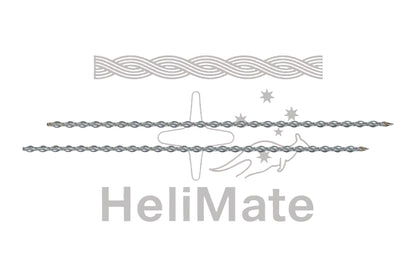 HeliMate’s Remedial Wall Tie 8mm x 325mm, CD Ties, Brick Ties, Cavity Ties, Reinforcement Ties, 316 Wall connectors - HeliMate AUS/NZ