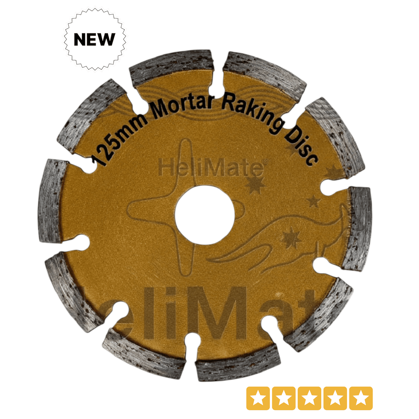 Thick Mortar Raking Disc 7mm Thick – Masonry Mortar Removal Wheel for Brick, Block & Concrete | Crack Stitching & Repointing Tool - HeliMate AUS/NZ