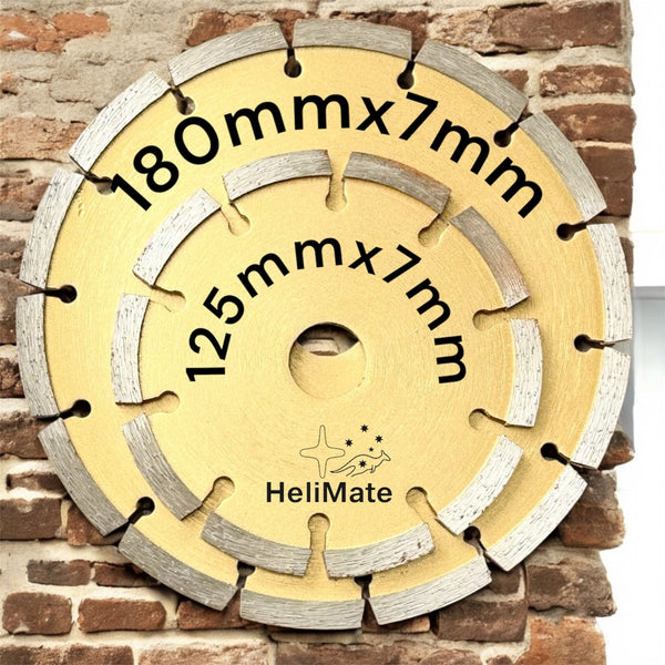 Thick Mortar Raking Disc 7mm Thick – Masonry Mortar Removal Wheel for Brick, Block & Concrete | Crack Stitching & Repointing Tool